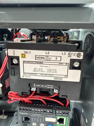 Square D Model 6 Size 2 50A 12" MCC MCCB Bucket Motor Control 50 Amp LTMR100EFM New