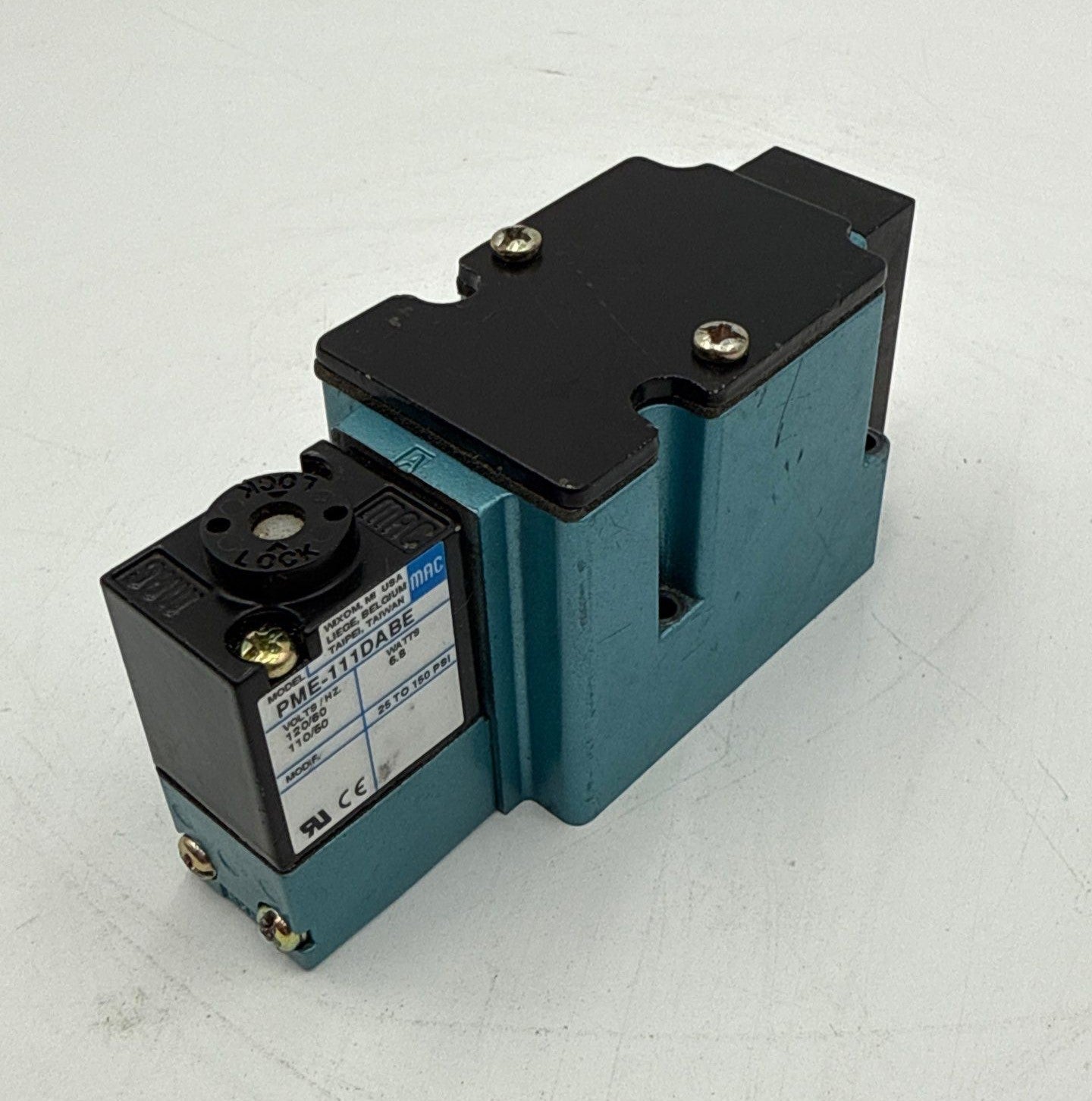 MAC 6211C-000-PM-111DA Solenoid Valve 4-WAY PME-111DABE 110/120 VAC New