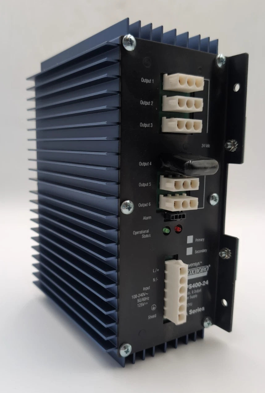 FOXBORO INVENSYS FPS400-24 I/A Series P0922YU Rev M Power Supply USED Used