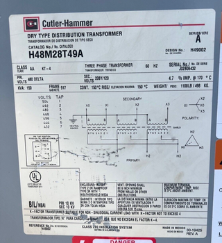 GE H48M28T49A Used