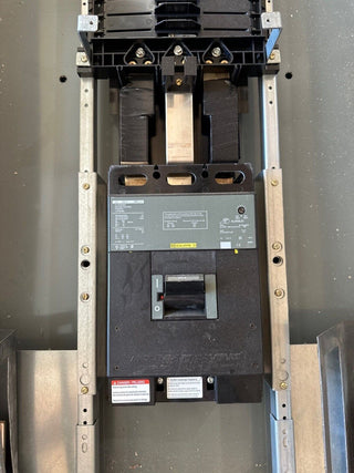 Square D NF Panelboard 300A 480/277V 3PH 4W Indoor Encl 54 Cir MCB Main LCP36300 P535 Used
