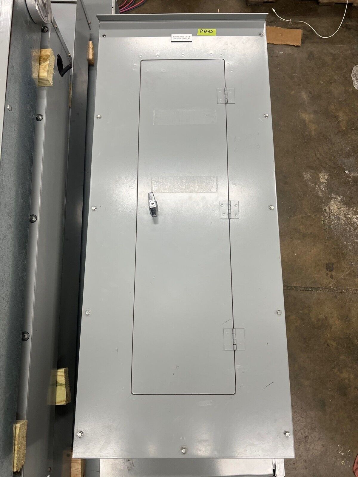 Eaton PRL1A PowRLine Panelboard 225A 208Y/120V 3PH 4W 3R Outdoor Encl MCB ED3150 P640 Used