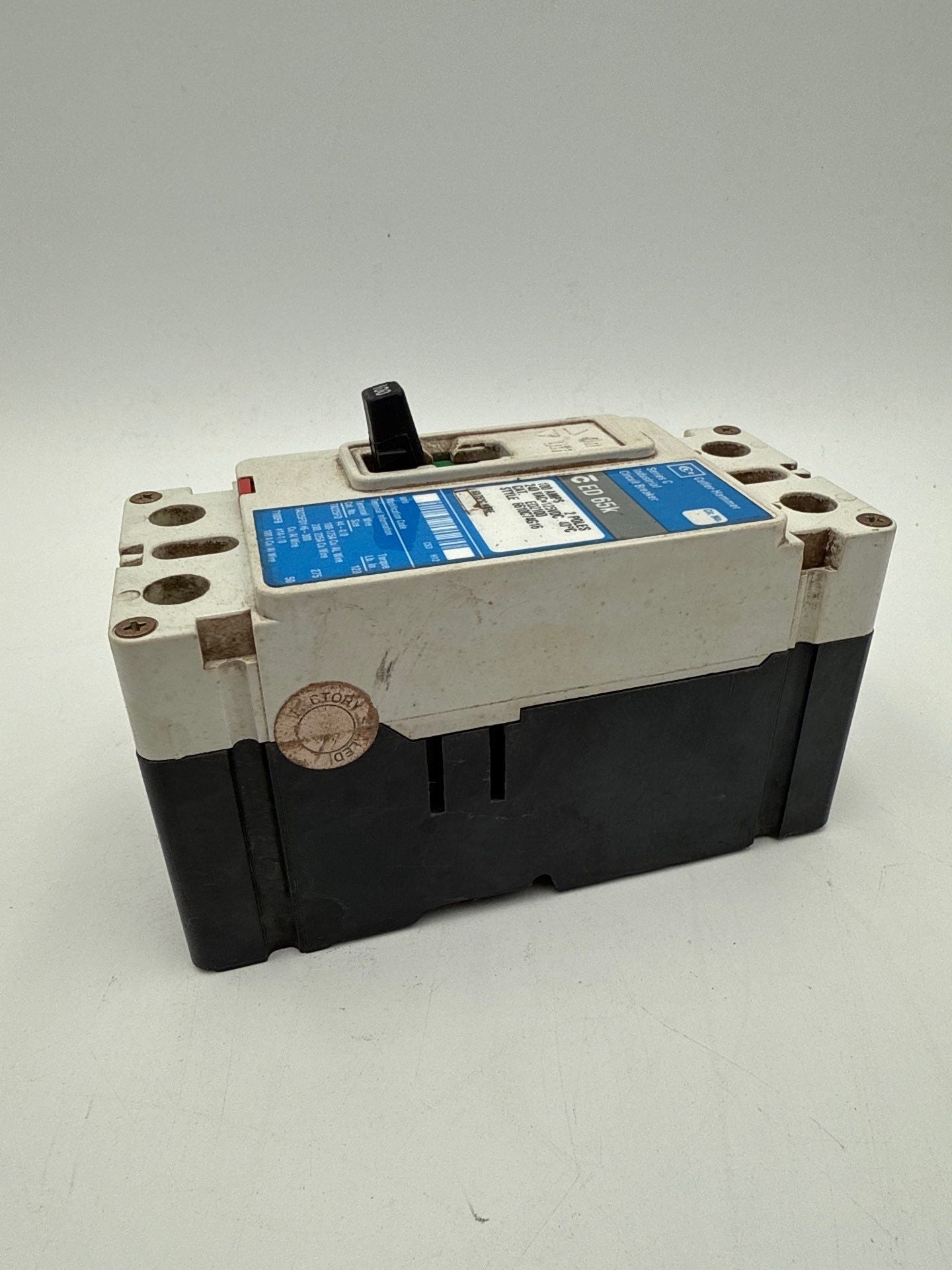 Cutler Hammer ED2100 Circuit Breaker 100A 2P 240V ED 65k 100 Amp 2 Pole Used