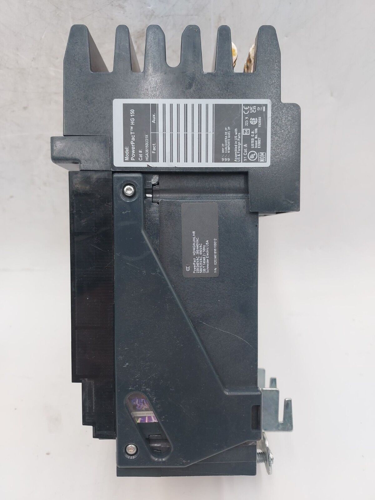 Square D HGA36150U31X Used