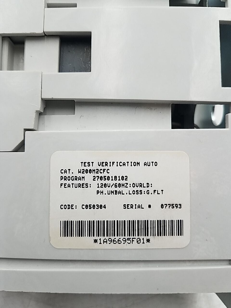 Cutler-Hammer W200M2CFC Used