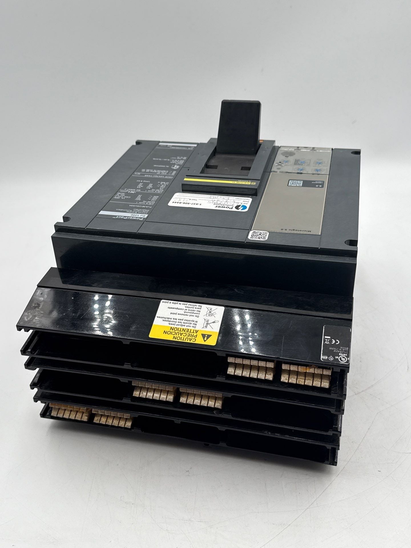 Square D PJA36120U33A I-Line Circuit Breaker 1200A 3P 600V PowerPact PJA 1200 Amp Used