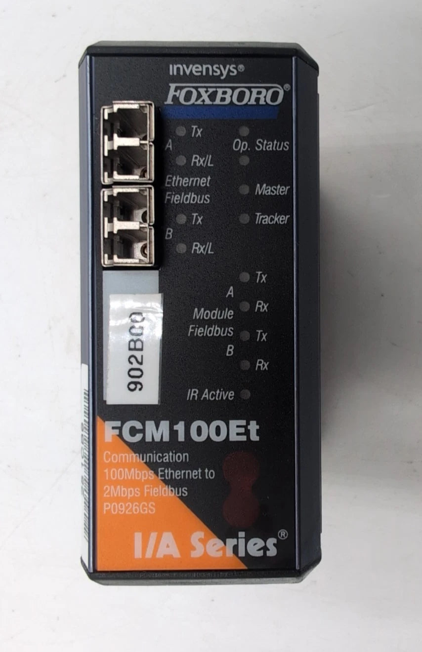 Foxboro FCM100ET 100Mbps to 2Mbps Communication Module I/A Series Used