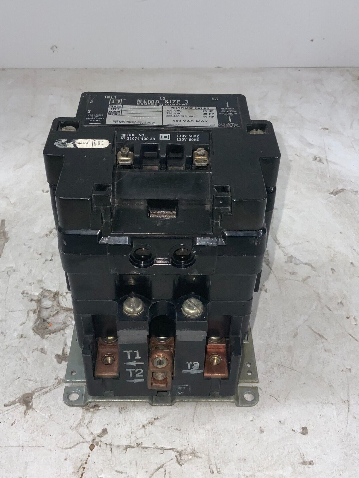 Square D 8536SE01 Used