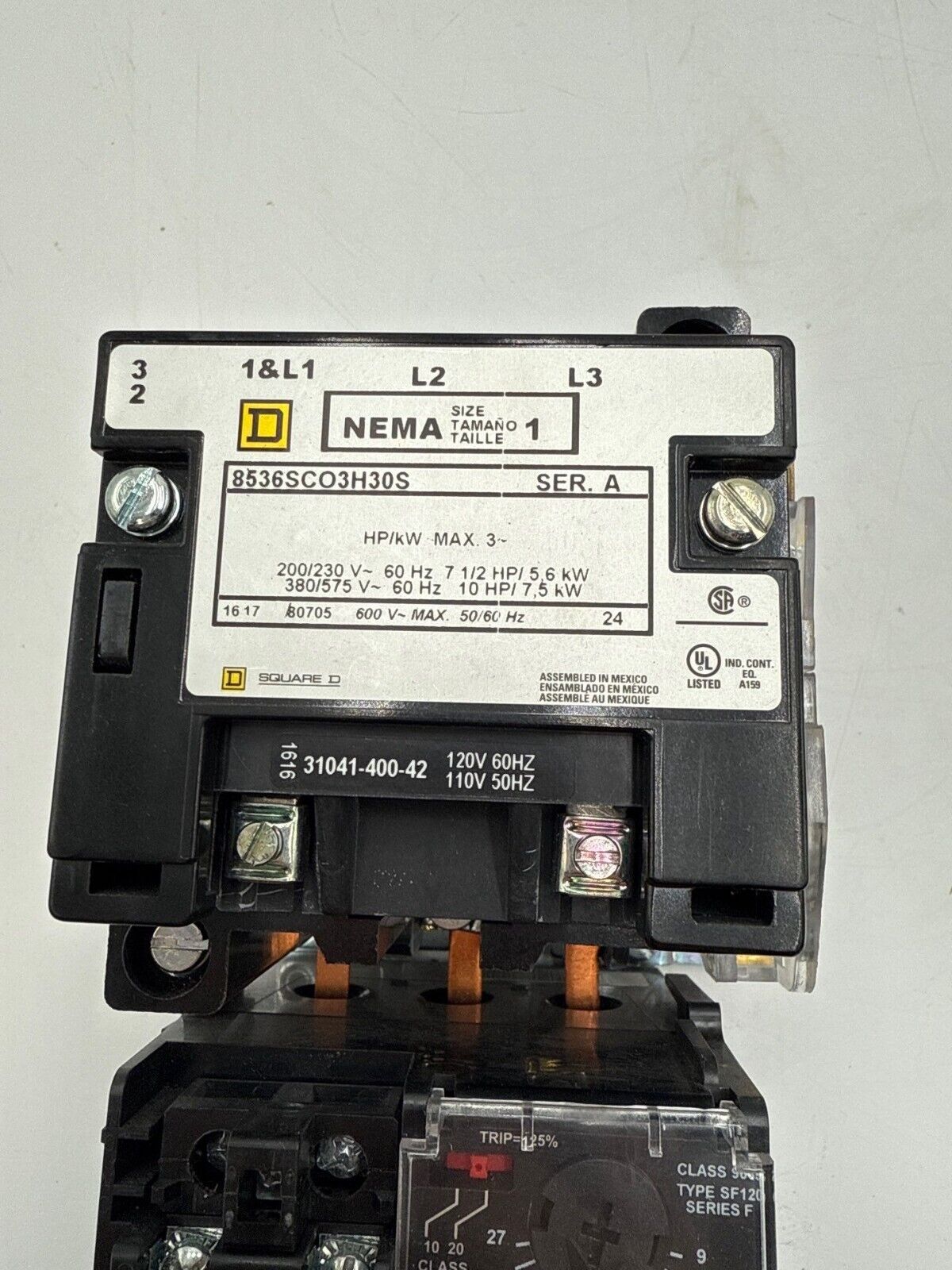 Square D 8536SC03H30S Used