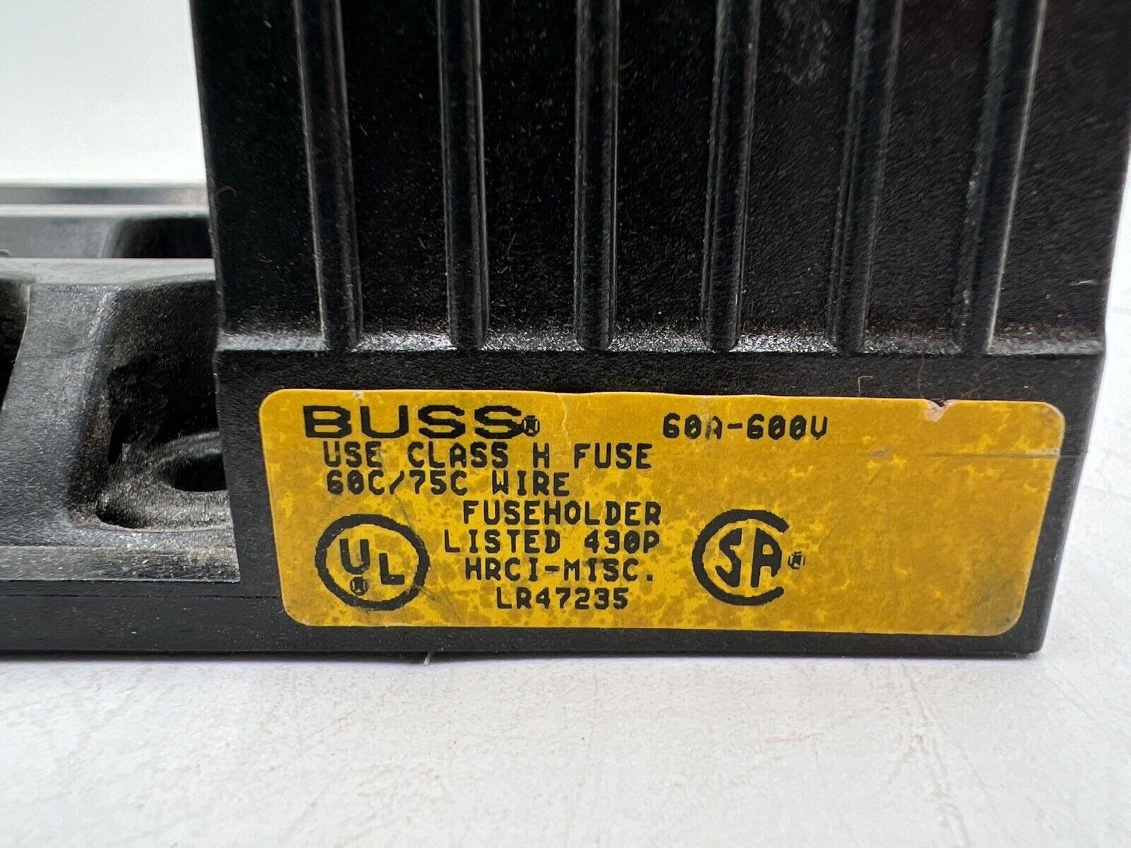 Bussmann H60060-3C Used