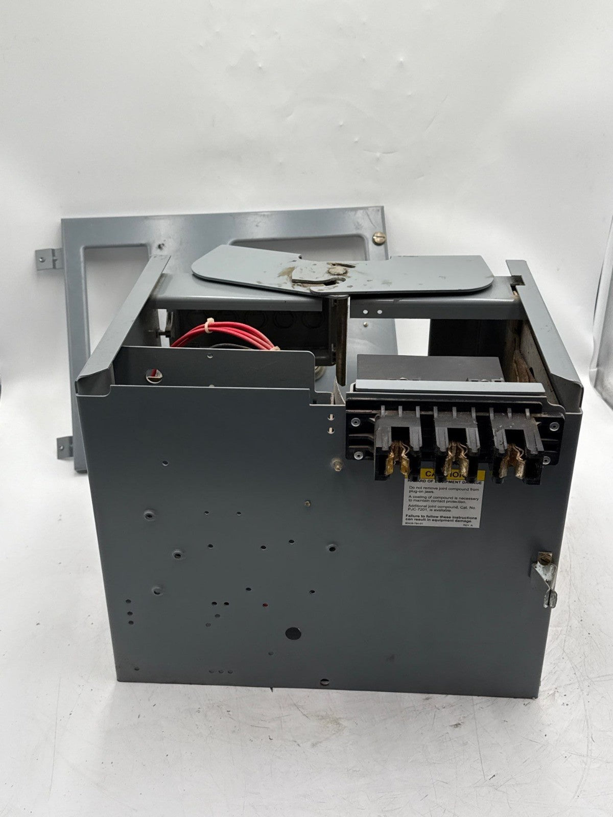 Square D Model 6 12" 3A Breaker Combo MCC Bucket Size 1 Starter FAP3600311M Used