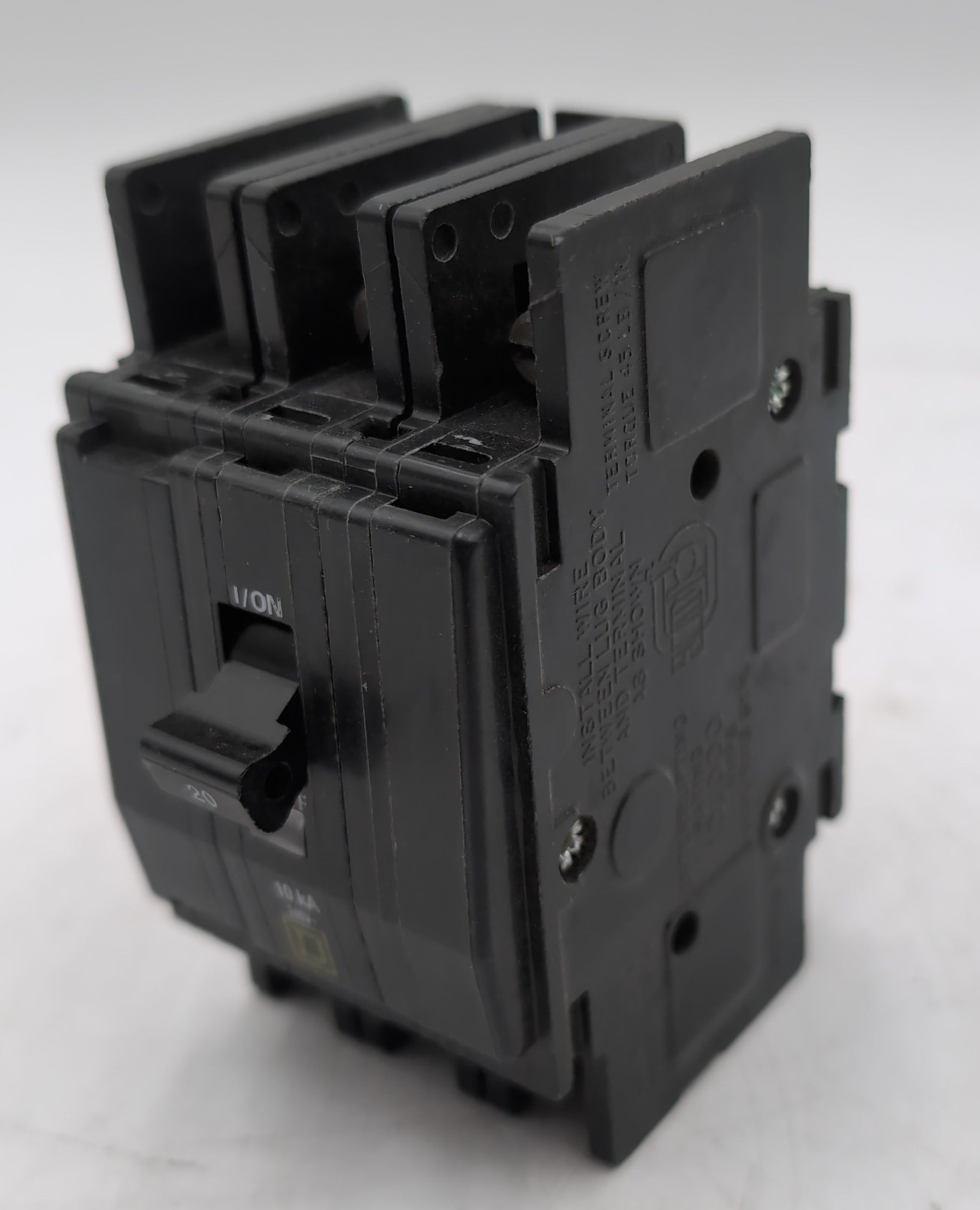 Square D QOU320 20 Amp 3 Pole Circuit Breaker 240V Unit Mount Type QOU NEW New
