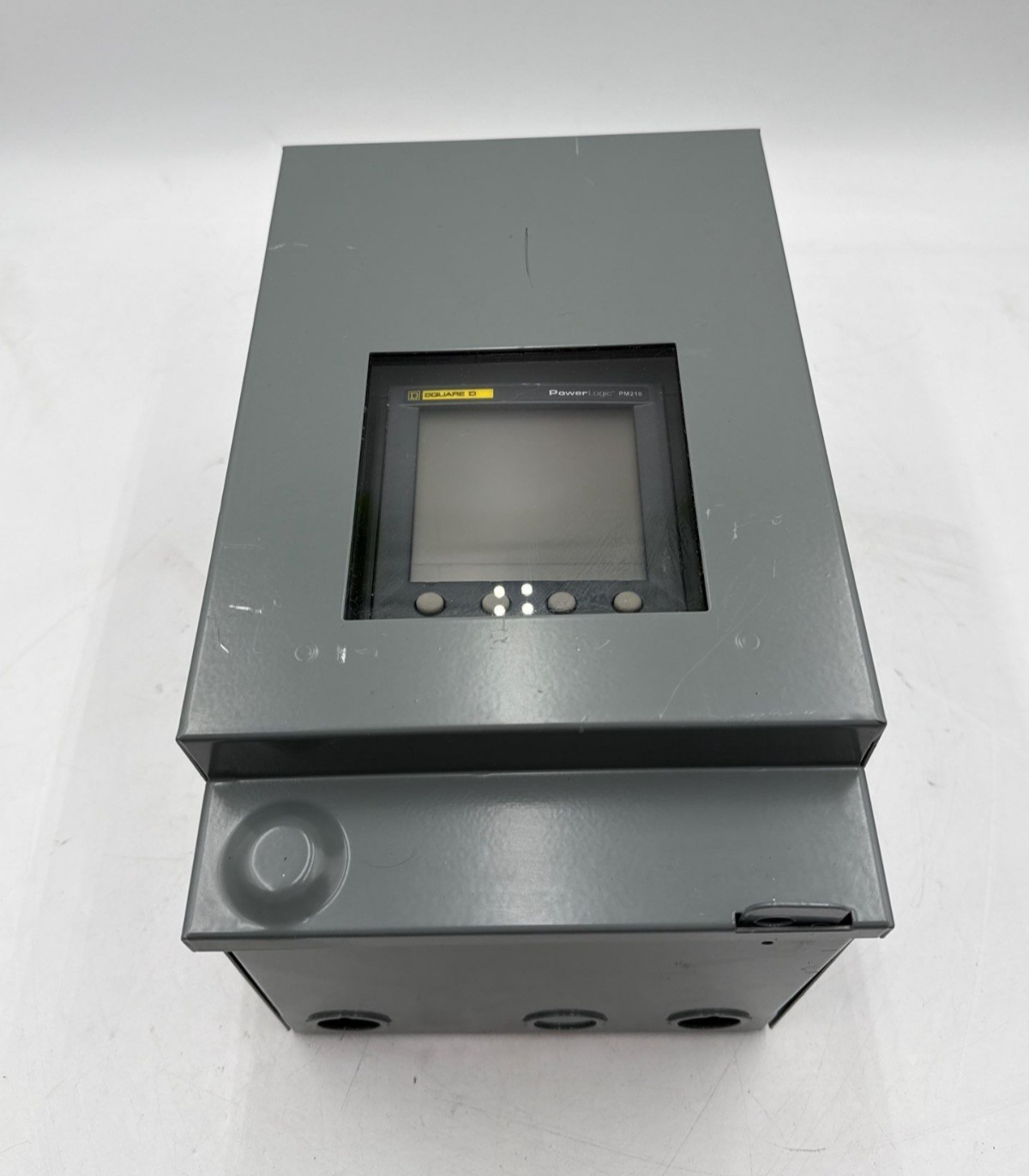 Square D HDMPM21048311 PowerLogic High Density Power Meter Cabinet PM210 Used