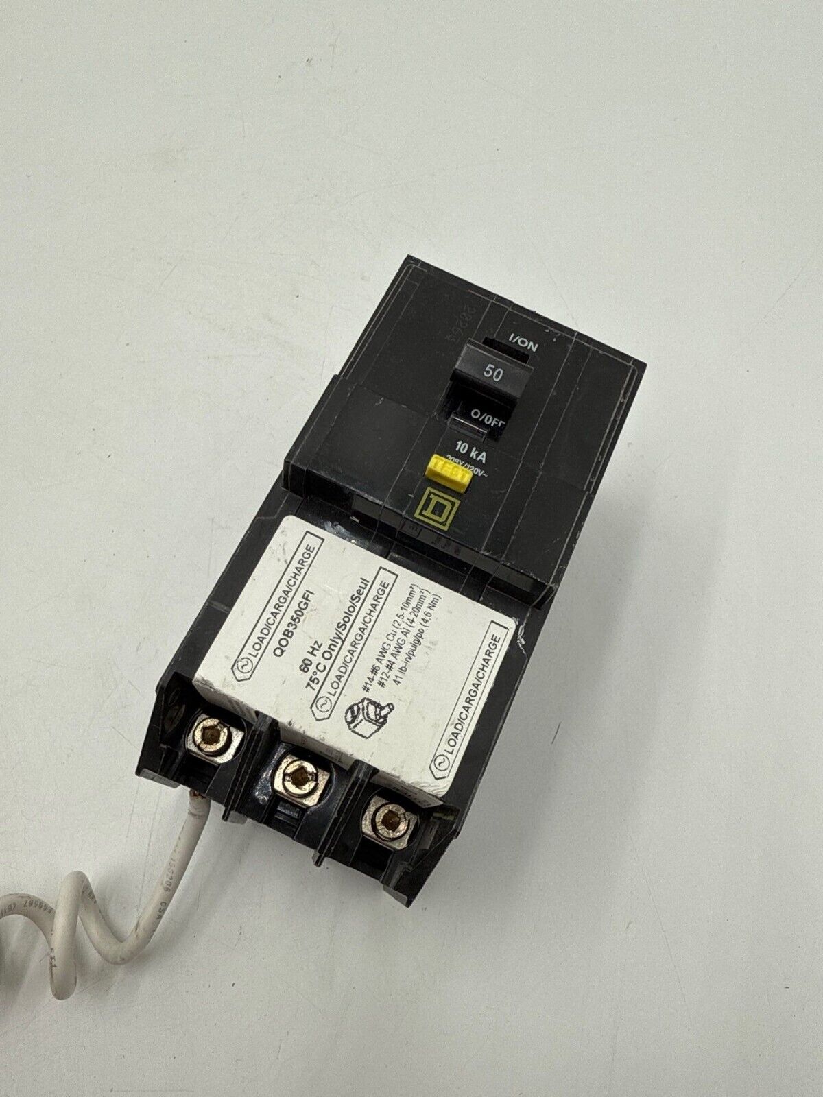 Square D QOB350GFI Used