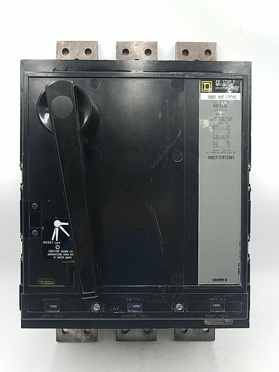 Square D PAF2036 Used
