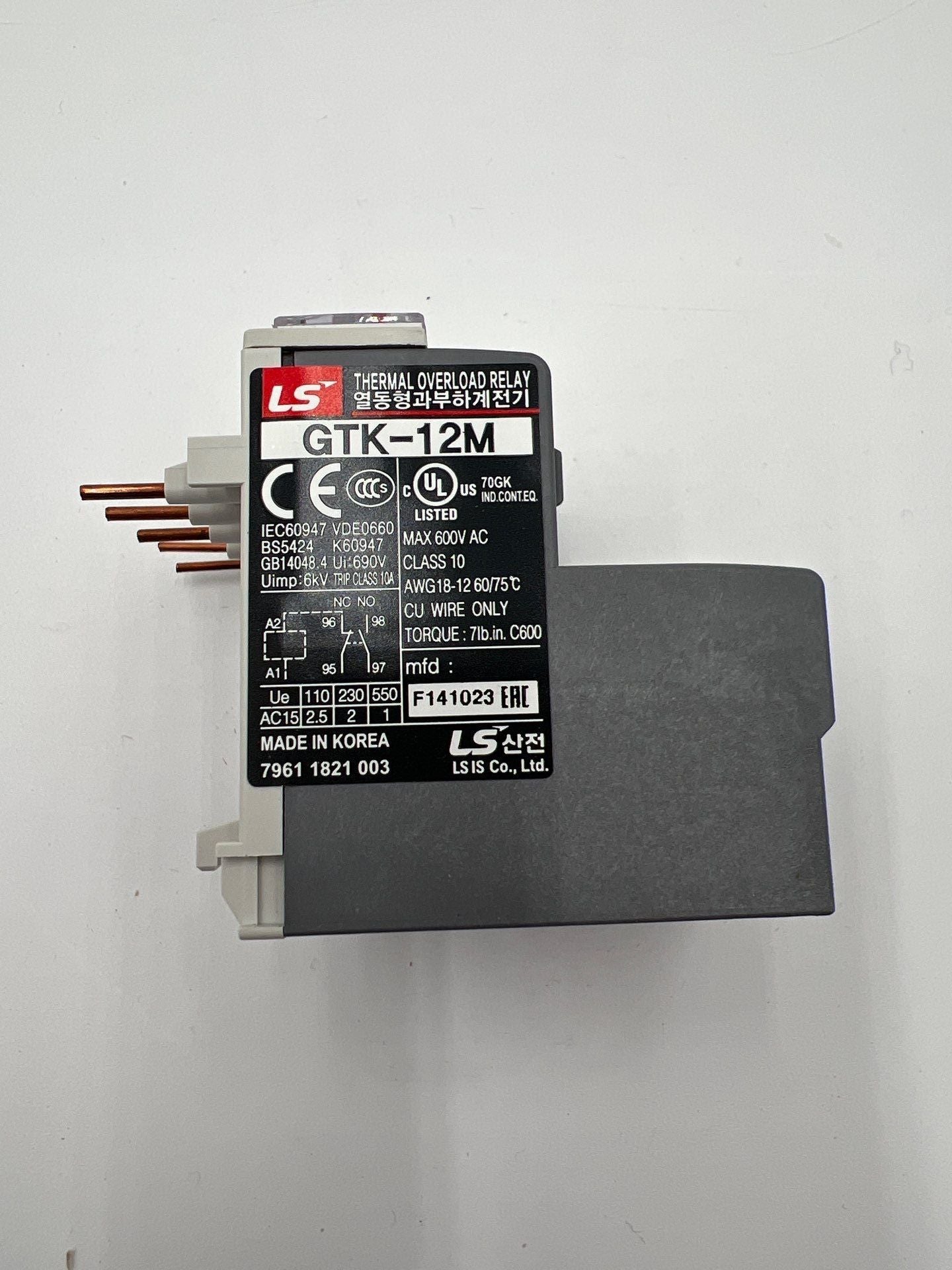 LS Electric GTK12M-0.52 Used