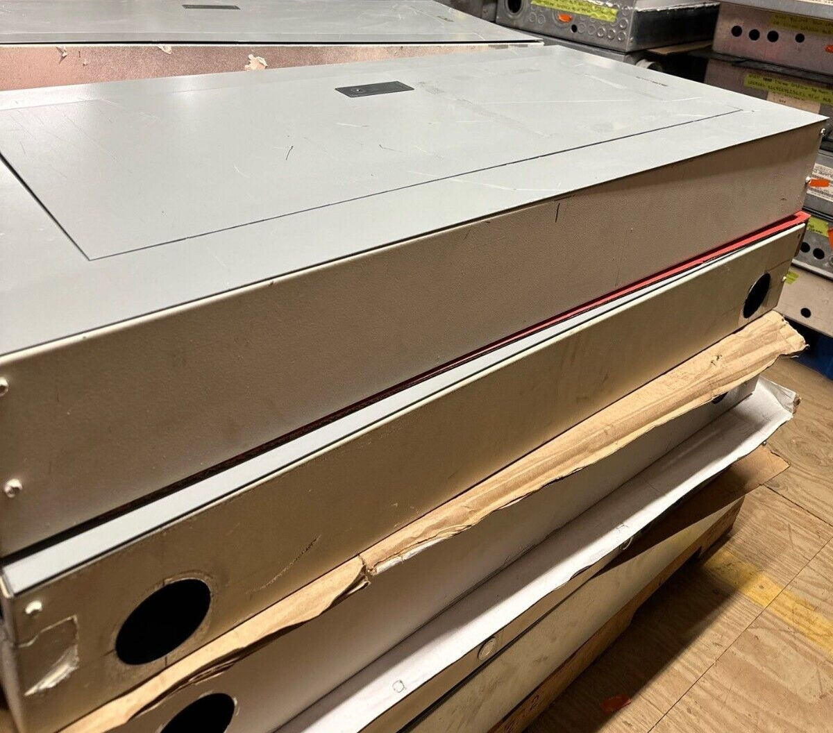 Siemens S1C42ML250ATS S1 Panelboard 250A 208/120V 3PH 4W Indoor Encl MLO 42 Cir P066 Used