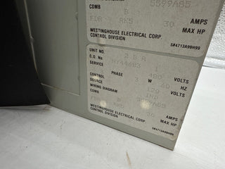 Eaton Freedom 2100 12" 30A MCC Bucket Dual Twin Fuse 30 Amp Used