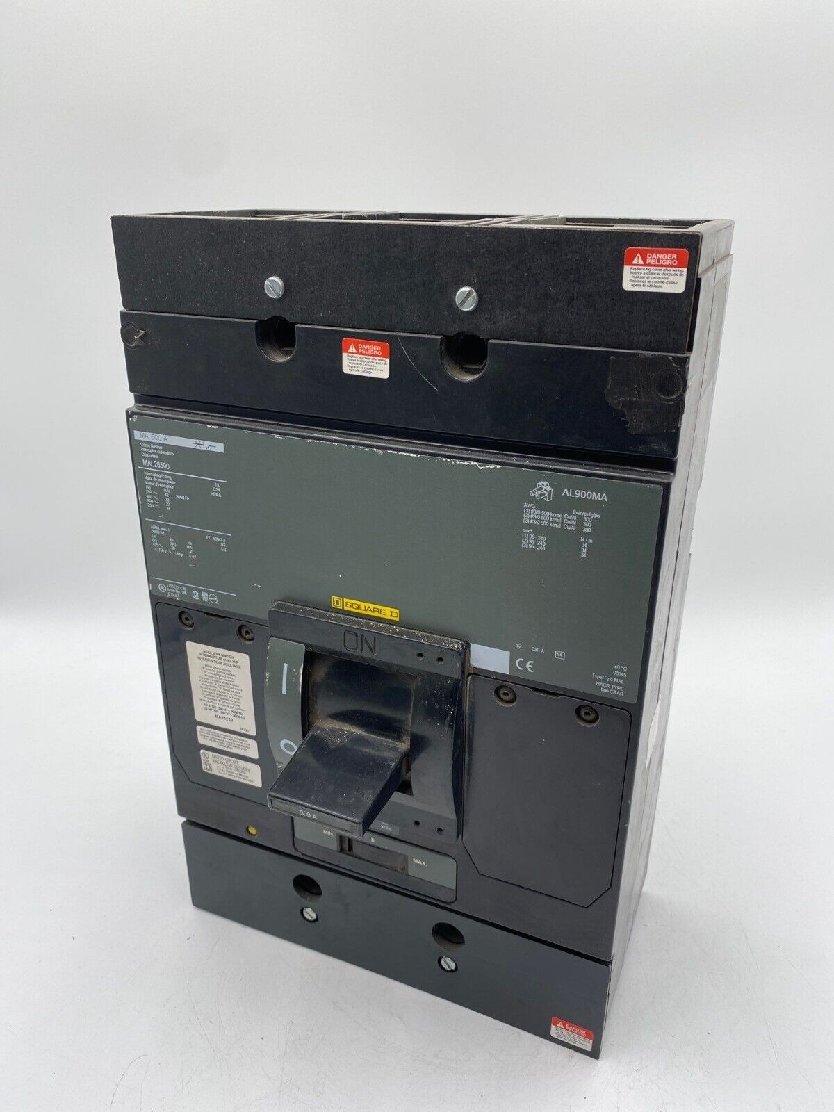 Square D MAL26500 Used