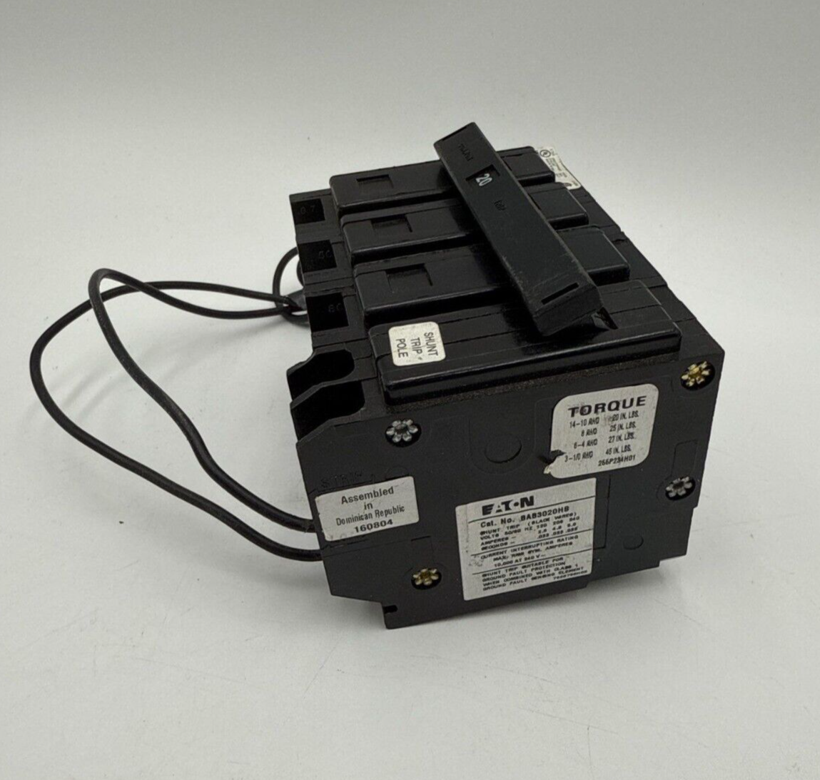 Eaton BAB3020HS Used