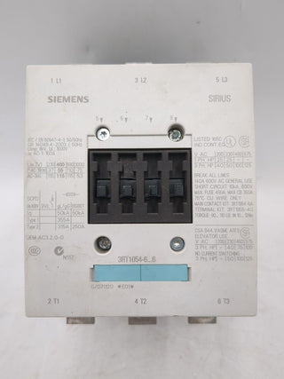 Siemens 3RT10546AF36 Used