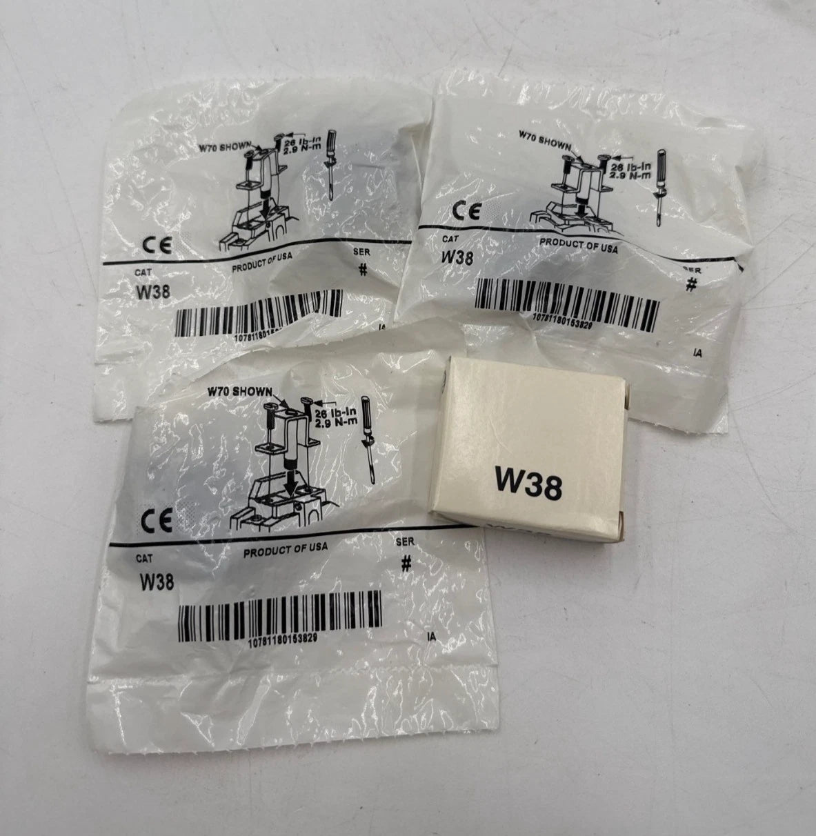 4PC Lot Allen Bradley W38 Thermal Overload Relay Heater W-38 2.59A Element Unit New