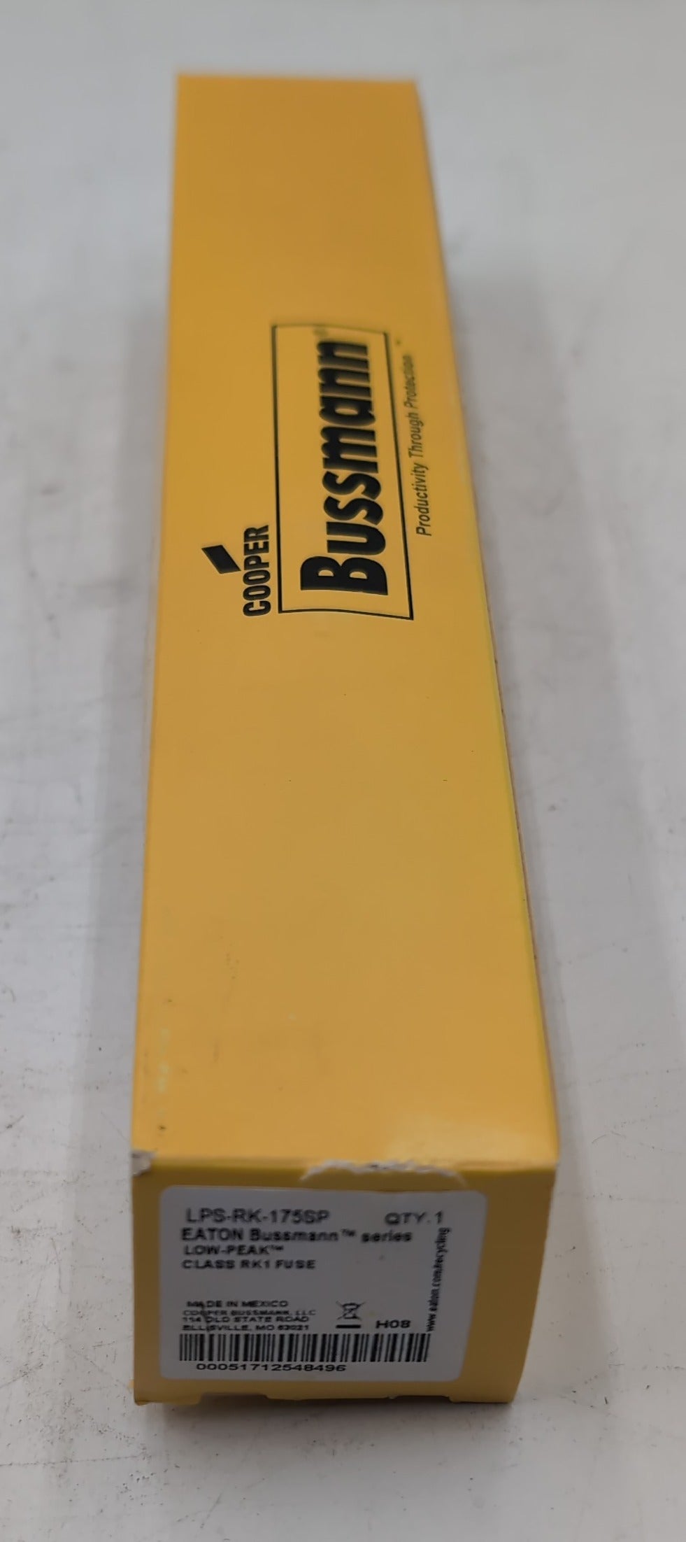 Bussmann LPS-RK-175SP Low Peak Fuse 175Amp 600V Class RK1 Time Delay NEW New