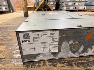 Westinghouse PRL3 Panelboard 225A 480/277V 3PH 4W 18 Cir Indoor Encl MLO YS2036 P320 Used