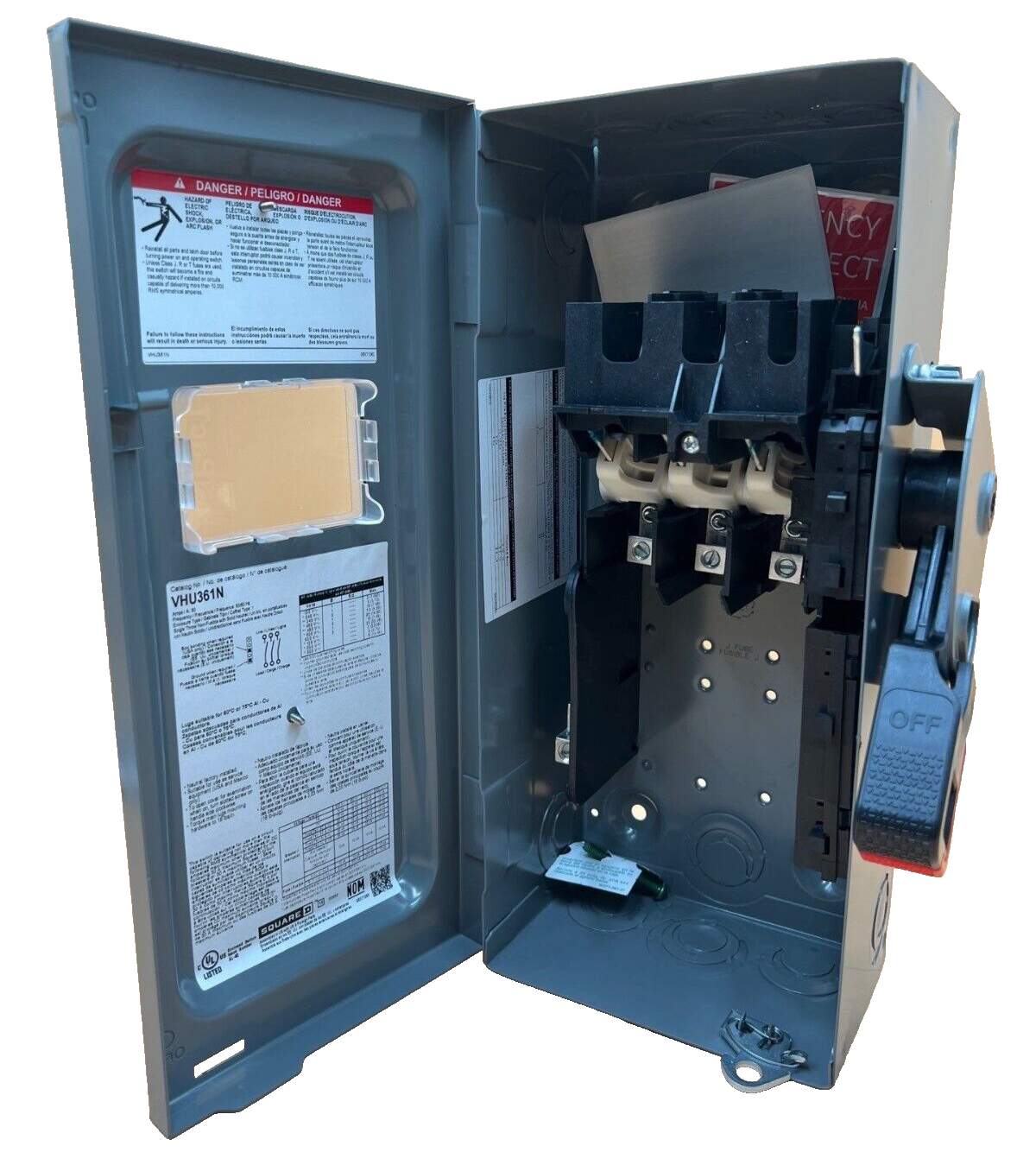 Square D VHU361N New