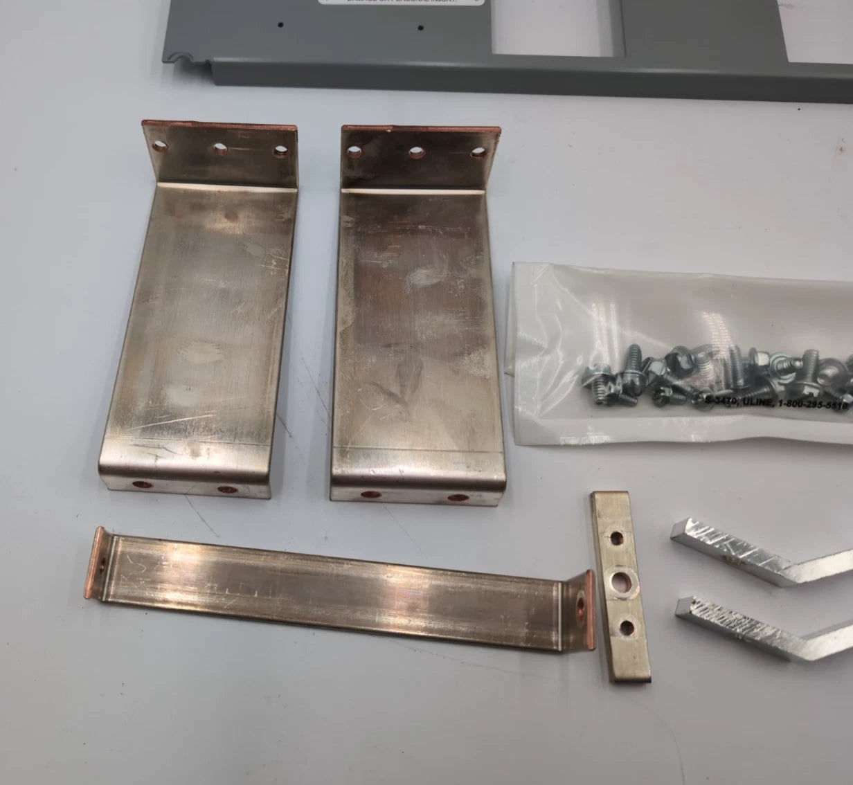 Siemens S3VA41TD Mounting Hardware Strap Kit 125A Twin for 3VA41 XGB Frame USED Used