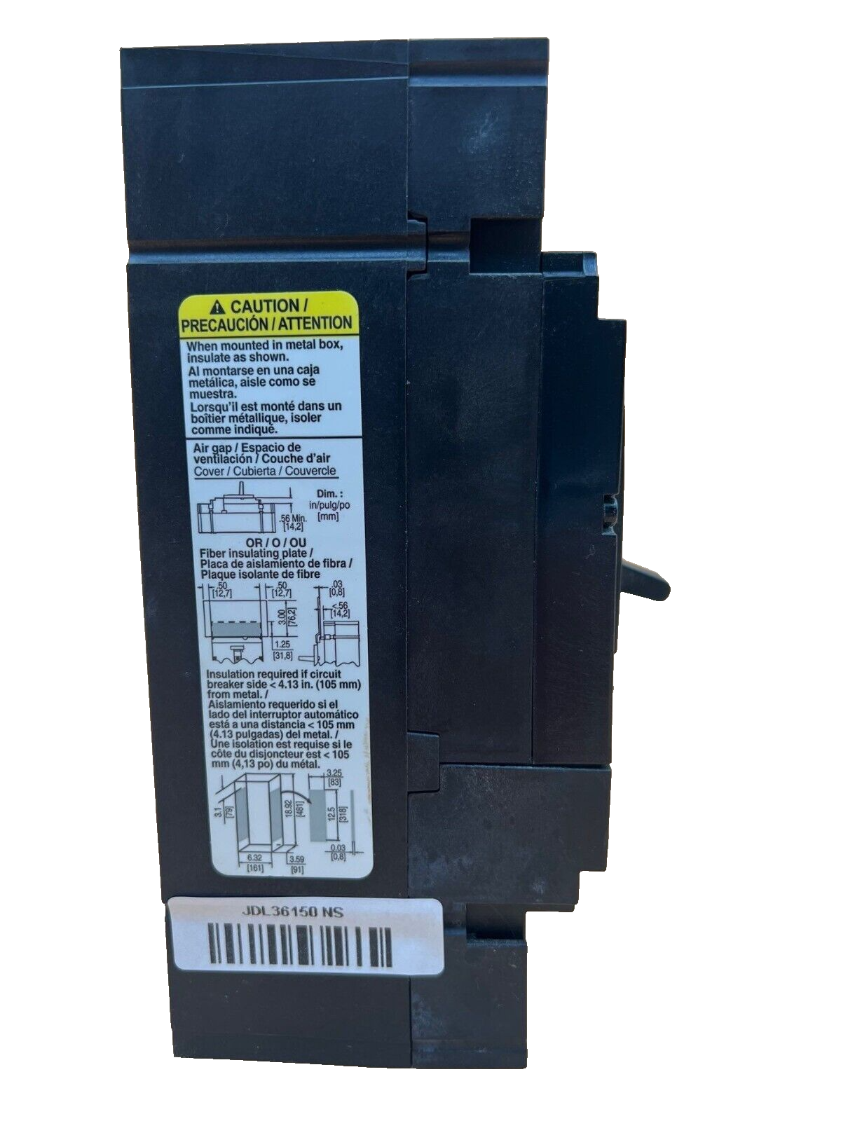 Square D JDL36150 New