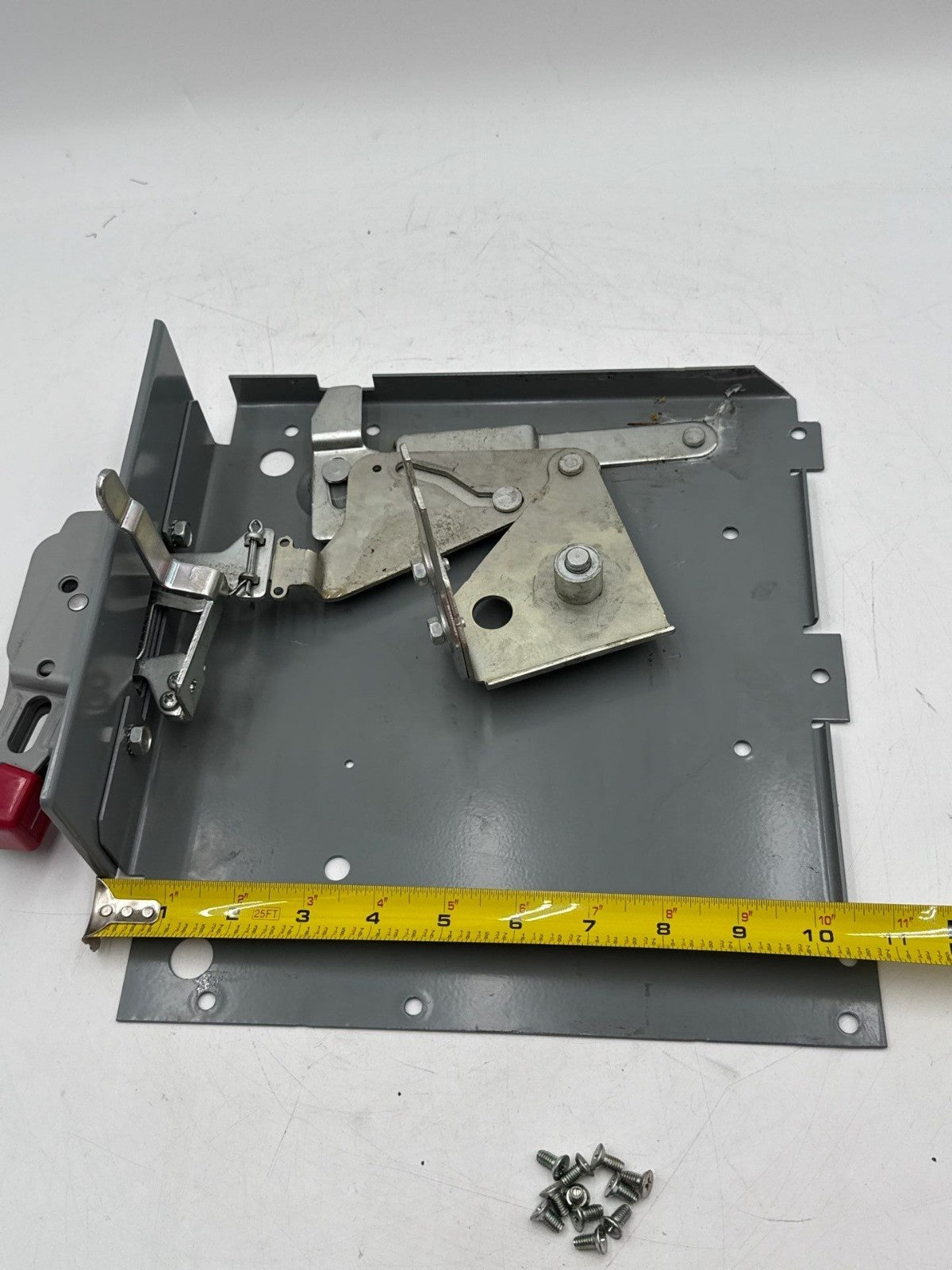 Square D Model 6 MCC Bucket Handle Switch Replacement With Side Plate 12" Used