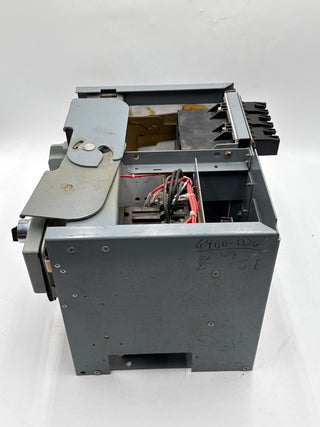 Square D Model 6 12" 15A Breaker Size 1 Starter Combo MCC Bucket Used