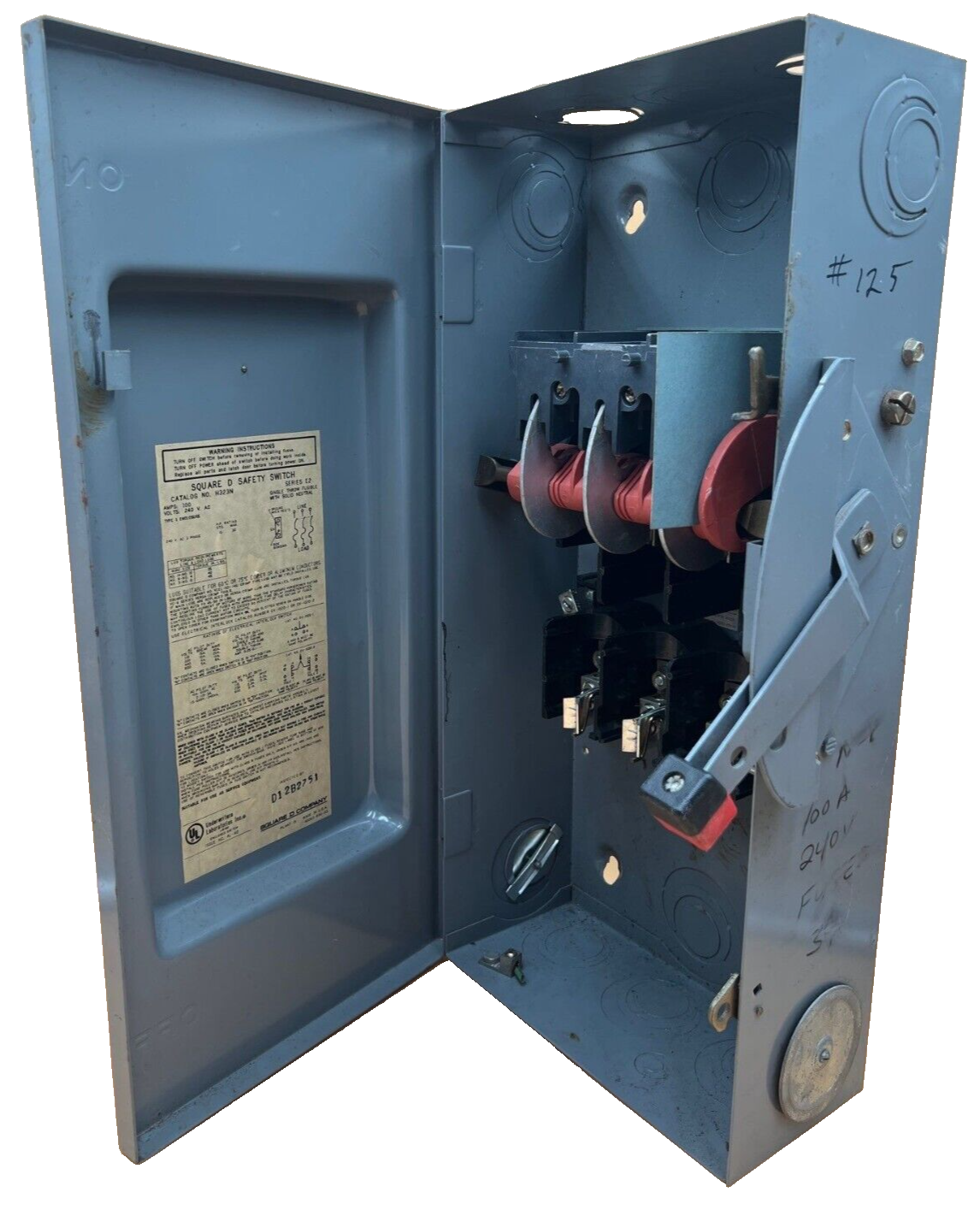 Square D SQD H323N Used