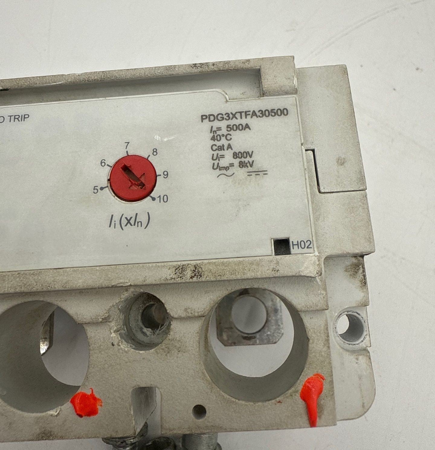 Eaton PDG3XTFA30500 Trip Unit 500A 3P 600V 3 Frame PDG 500 Amp 3 Pole Used