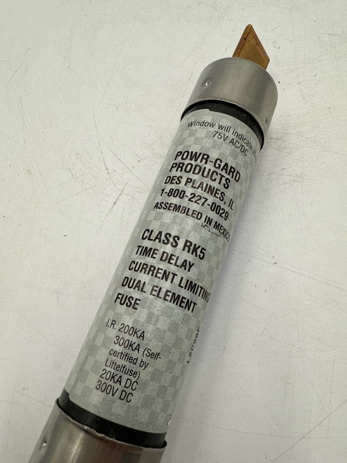 Littelfuse FLSR80ID Indicator Fuse 80A 600V Class RK5 Time Delay 80 Amp FLSR-80 Used