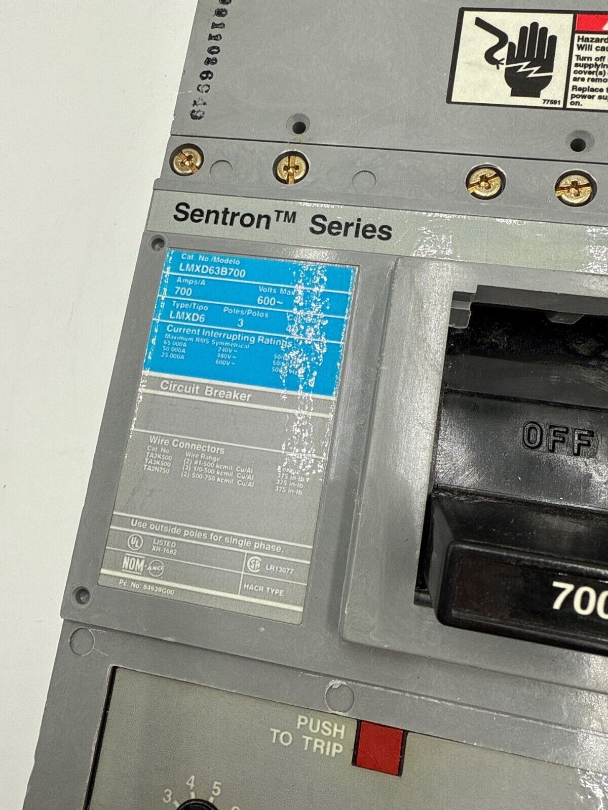 Siemens LMXD63B700 Used