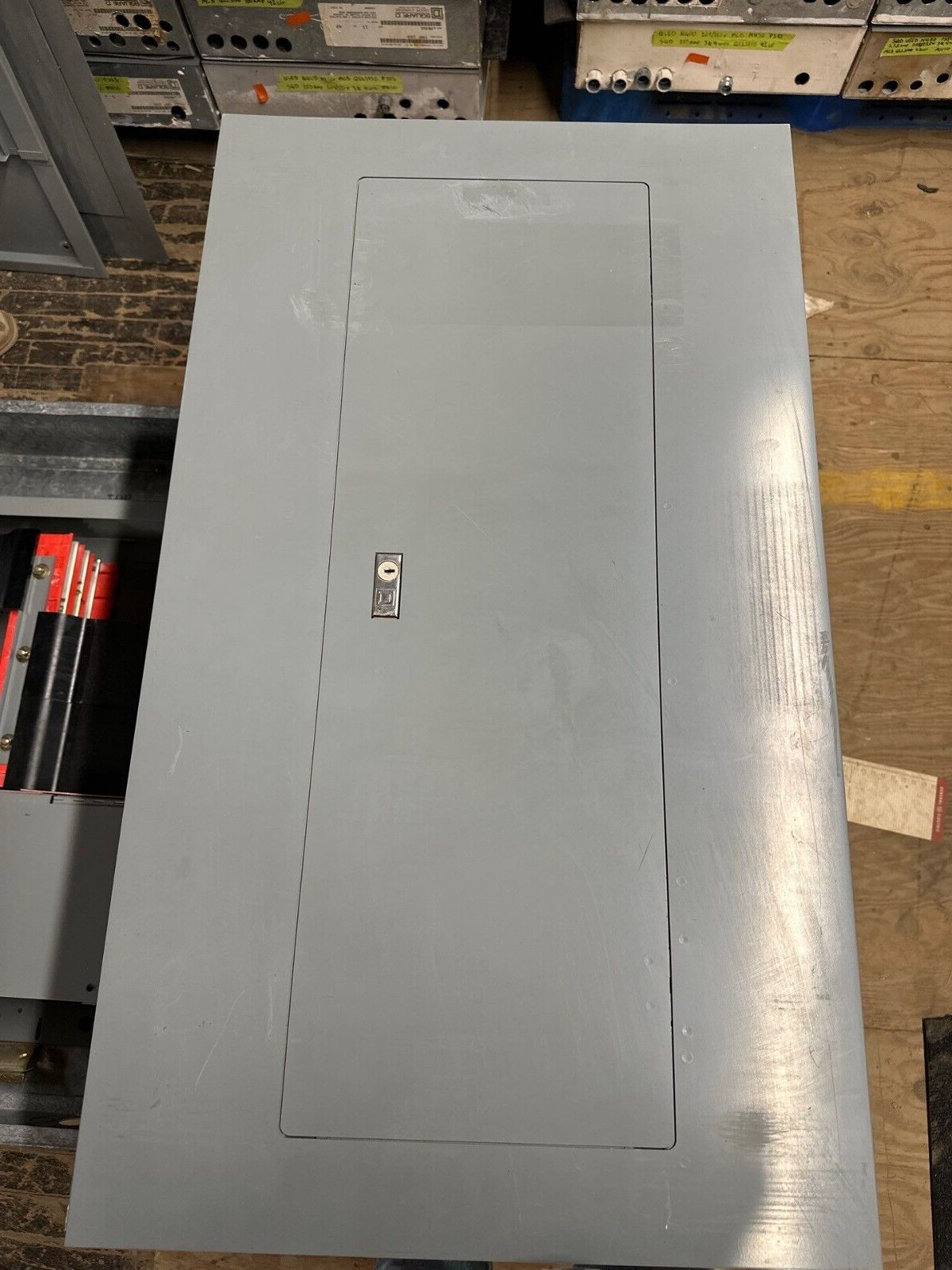 Sq D NQOD442L225 Panelboard 225A 208Y/120V 4W 3P Main Lug Panel MLO 42 Circuit P298 Used