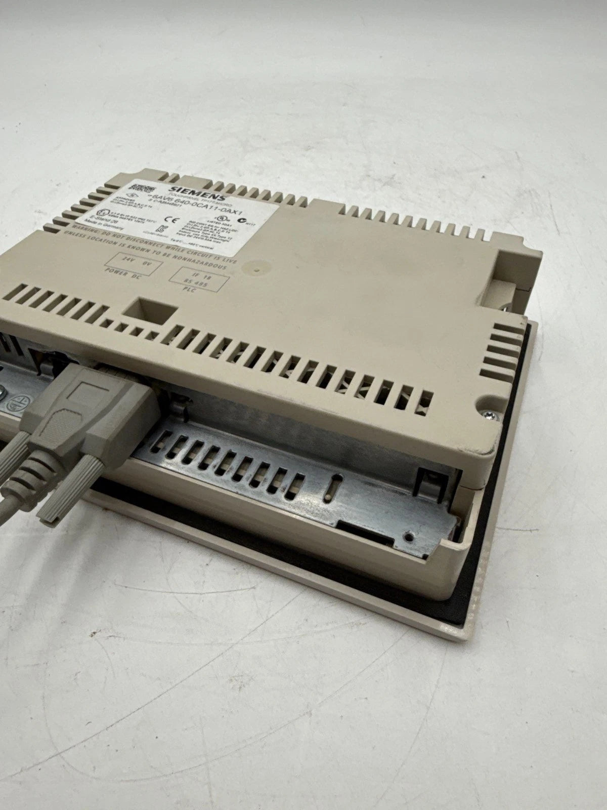 Siemens 6AV6 640-0CA11-0AX1 Micro Operator Display Touch Panel TP177 5.7" Screen Used