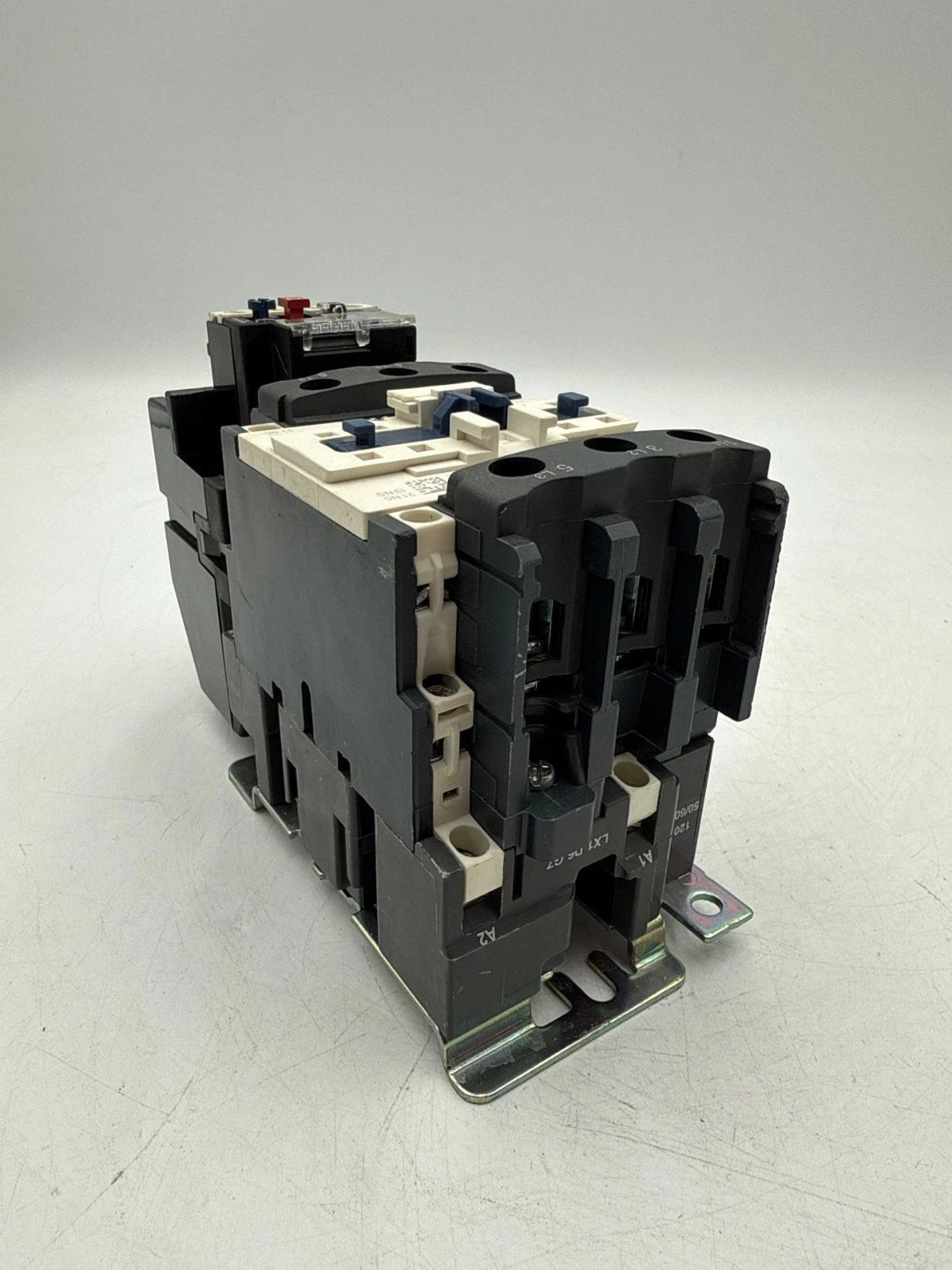 Schneider LC1D50 Starter 70A 3P 600V Coil 120V LC1D50G7 Overload LRD3357 Used