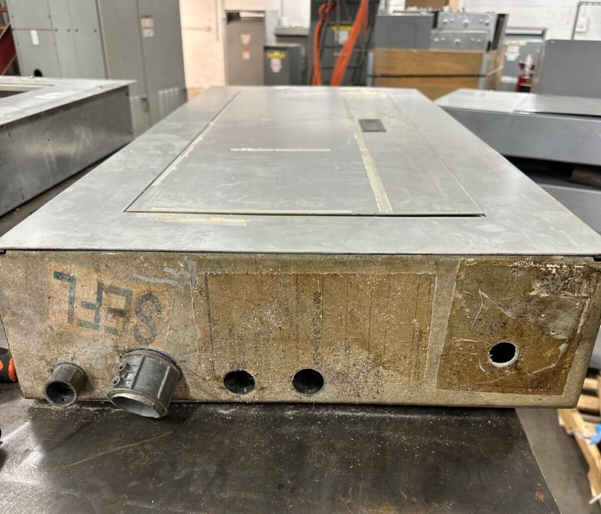 Siemens S1C42E4125CTS S1 Panelboard 250A 208Y/120V 3PH 4W MCB Indoor Encl 42 Cir P387 Used