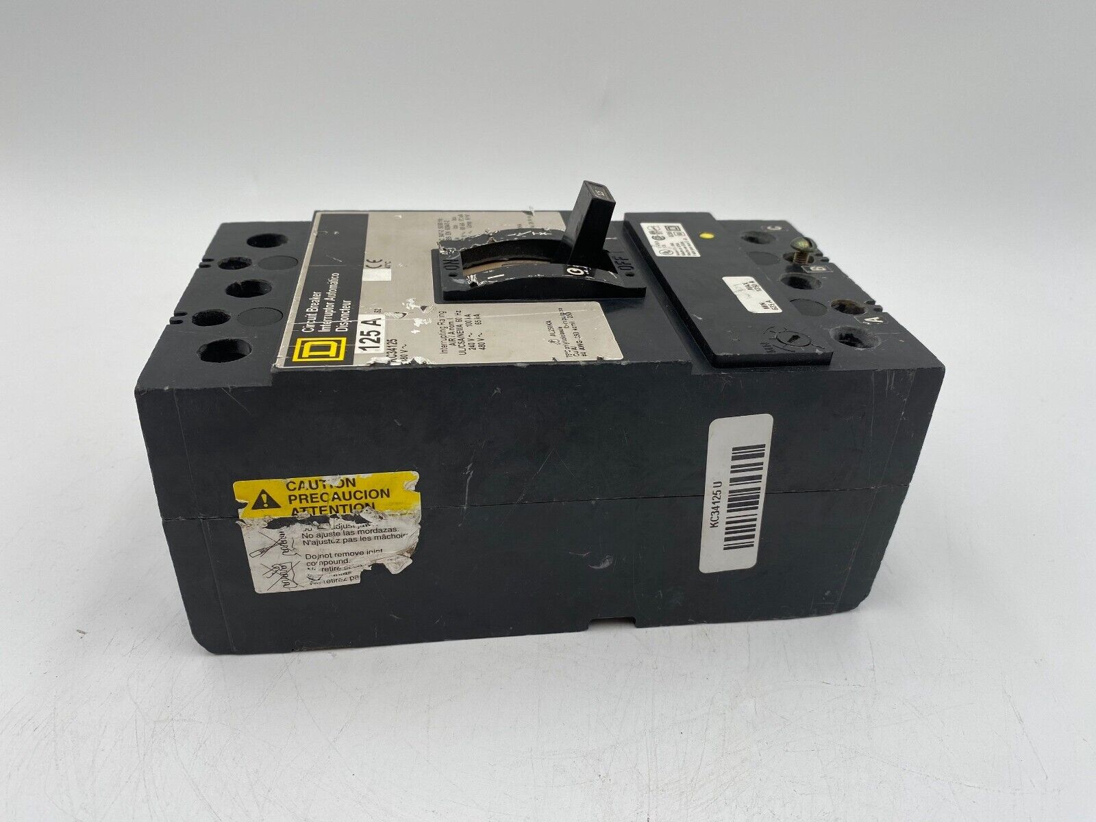 Square D KC34125 Used