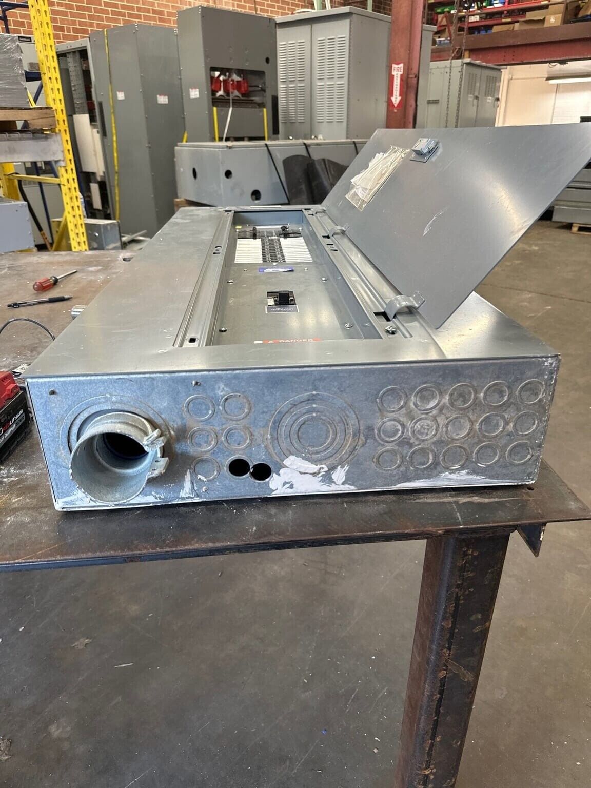 Square D NQOD Panelboard 150A 208Y/120V 3PH 4WMCB Main Q2L3150 42CIR NEMA 1 P348 Used