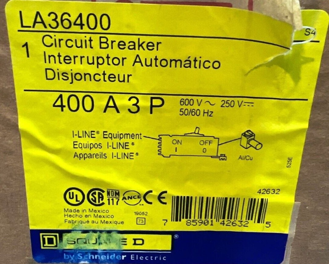 Square D LA36400 New