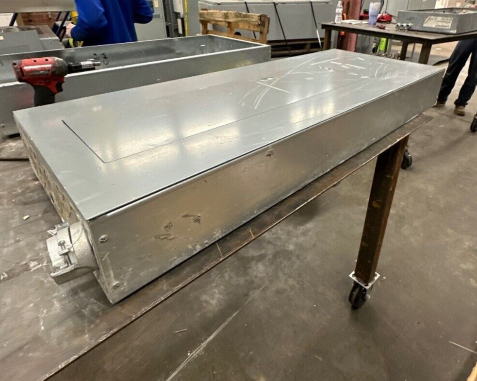 Square D NQOD Panelboard 225A 208/120V 3PH 4W MCB Panel 42 Circuit Indoor Encl P351 Used