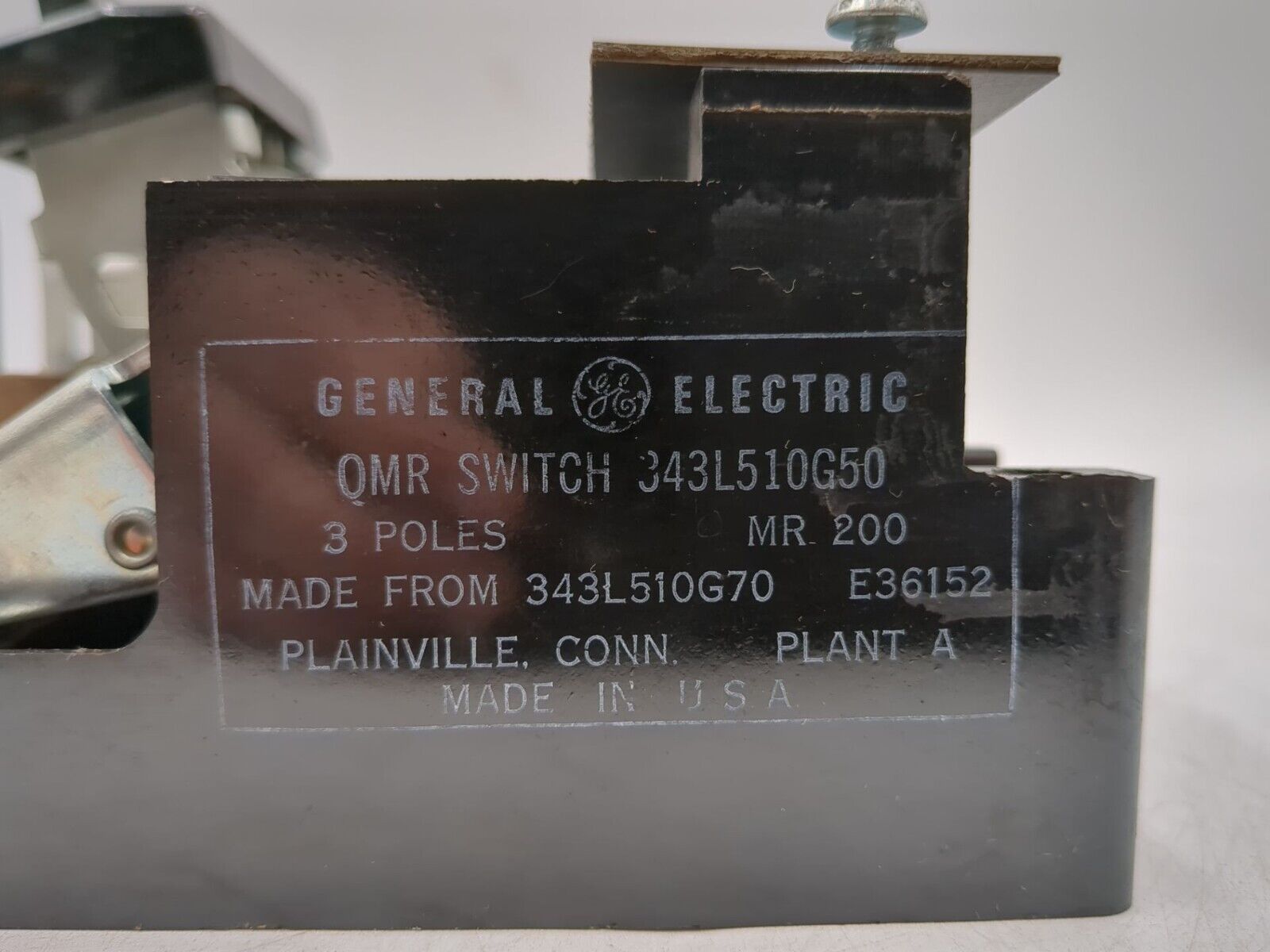 GE 343L510G50 Used