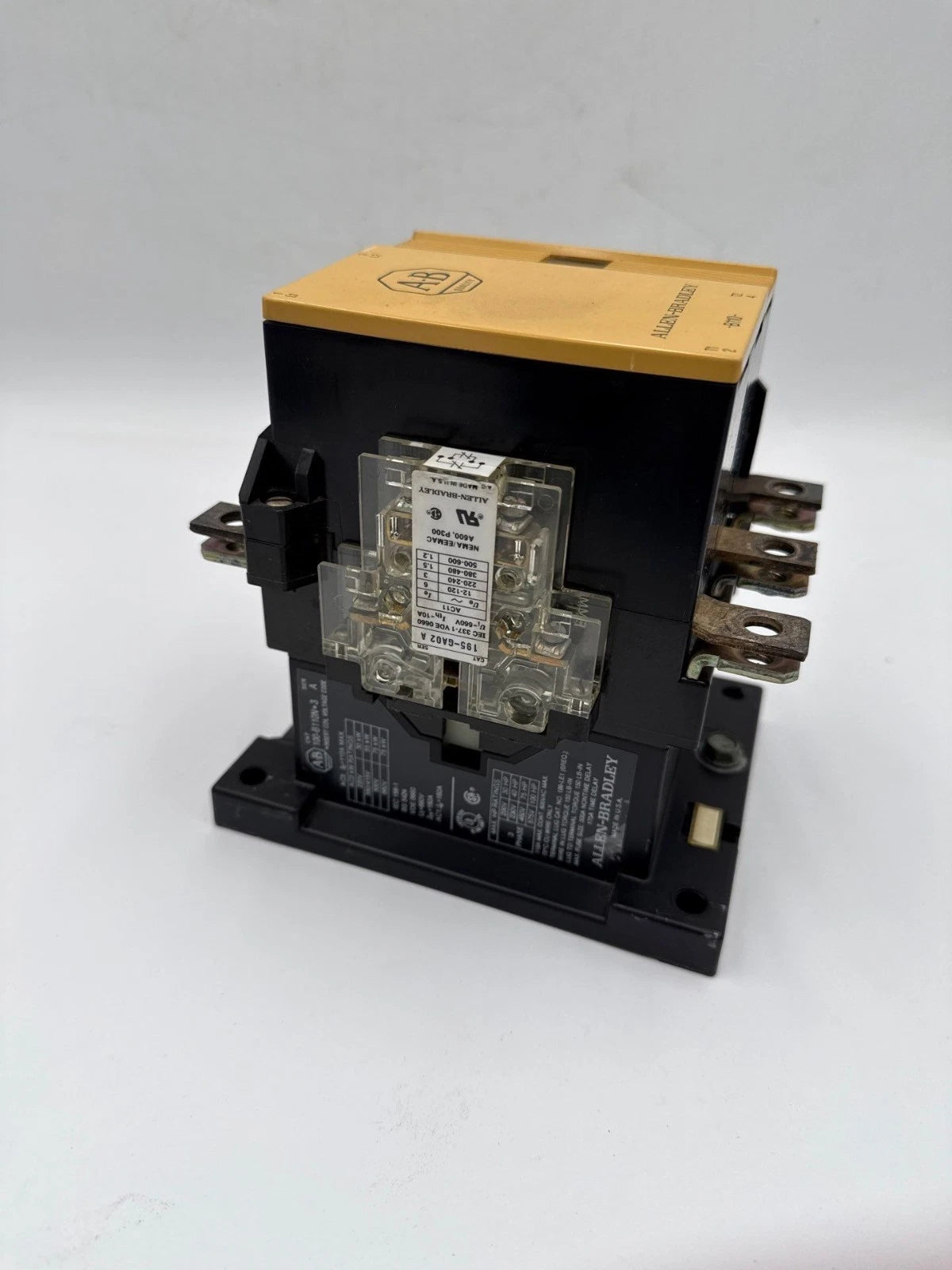 AB 100-B110ND3 Contactor 110A 3P 600V 3PH 100HP Coil 110/120V 100-B110N*3 Used