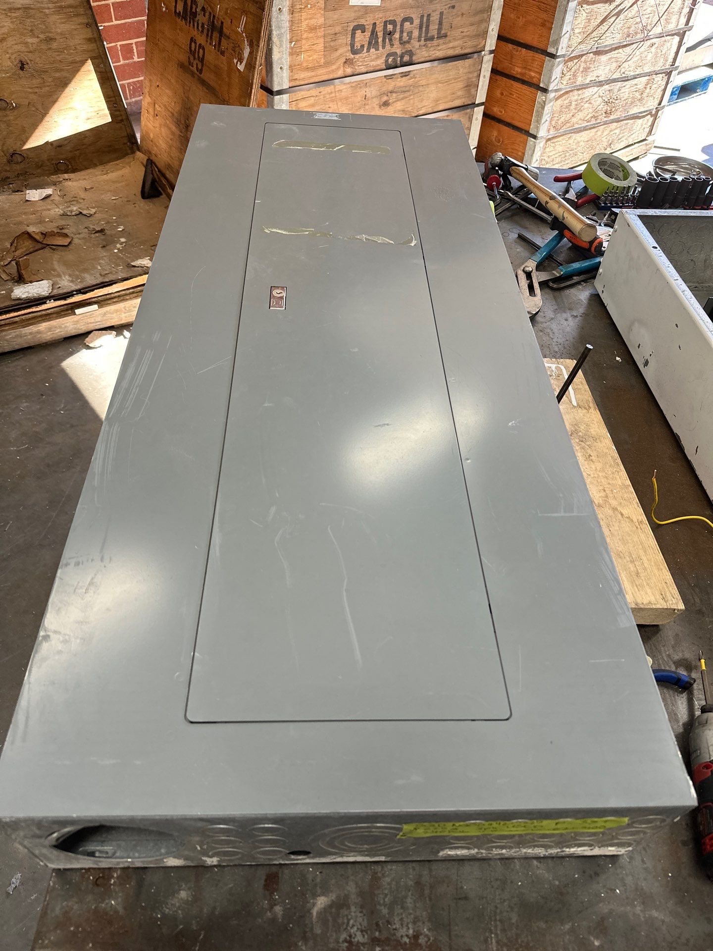 Square D NQOD442M225 Panelboard 225A 208/120V 3PH MCB Panel Indoor 225 Amp P337 Used