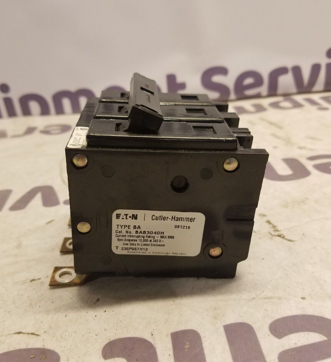 Cutler-Hammer BAB3040H New