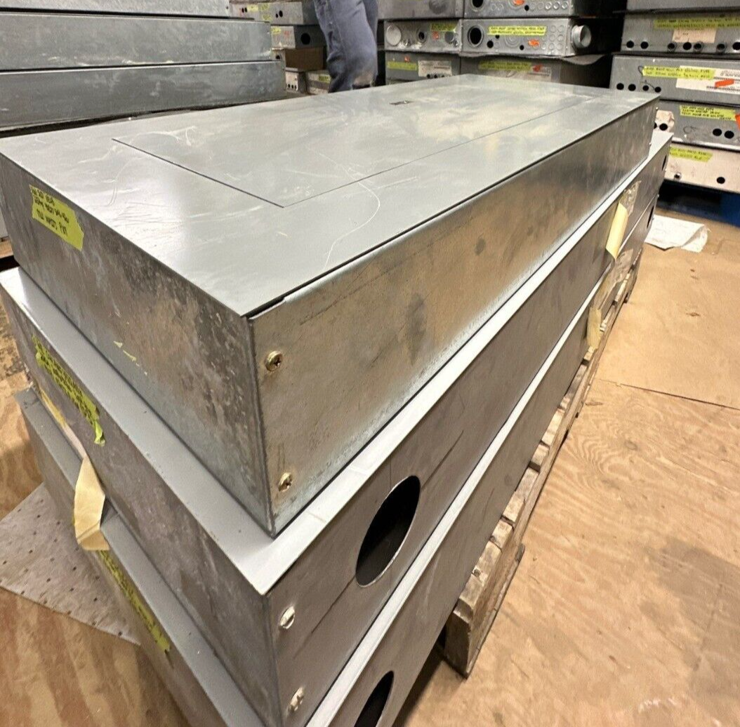 Square D NEHB Panelboard 225A 480/277V 3PH 4W Indoor Encl 42 Cir MLO Main Lug P109 Used